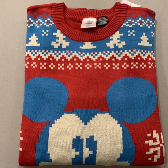 Disney’s mens Mickey Mouse Ugly Christmas Sweater - Picture 10 of 13